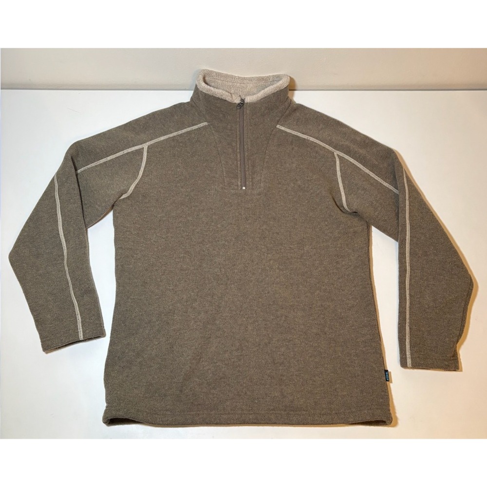 Kuhl Men's Hiking Quarter Zip Fleece | Brown | Large